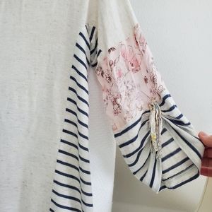 Boho Flowy Top Size S Democracy loose fit floral